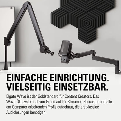Elgato Wave:3 USB Kondensatormikrofon für Streaming - Weiss
