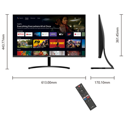 Smart Tech Smart Monitor Bildschirm - 27 Zoll FHD mit Android