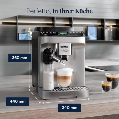 De'Longhi Magnifica Evo Next Kaffeevollautomat ECAM312.80.SB Titan