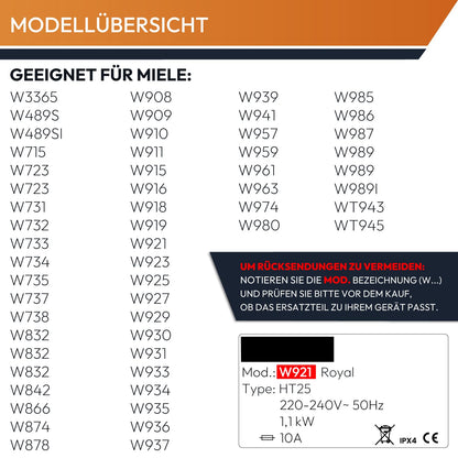 Kenekos Aquastop Zulaufschlauch BITRON Typ 84 - 2.2m für Miele