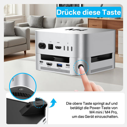 ACASIS Mac mini M4 Docking Station - Dual Bay NVMe SSD DS1101-EU