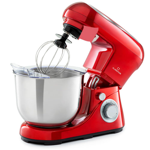 Klarstein Knetmaschine 1300W – 5L Teigmaschine mit Planetenrührwerk
