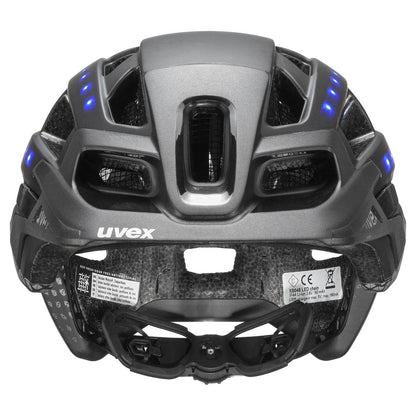 Uvex Finale Light 2.0 City-Helm - Schwarz/Silber (52-57cm)