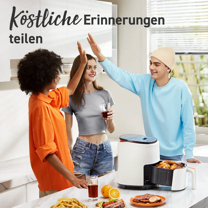 COSORI Lite Smart Heissluftfritteuse 3.8L - Weiss