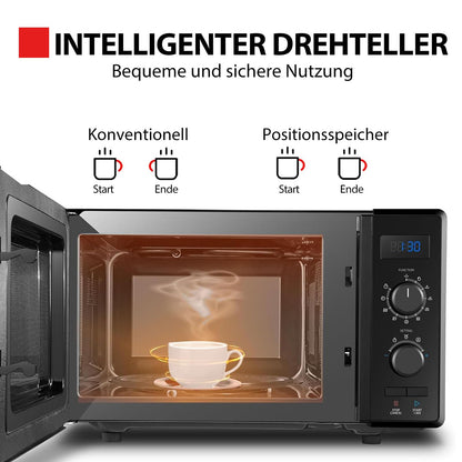 Toshiba MW2-AG23PF(BK) 3-in-1 Mikrowelle mit Grill – Schwarz