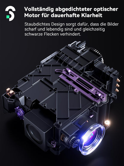 SOOMFON SK3 Smart Beamer - Full HD Projektor mit WiFi & Bluetooth