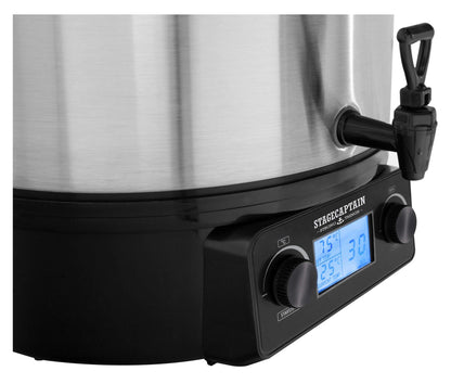Stagecaptain GWK-27D Glühweinkocher – digital, 27 Liter