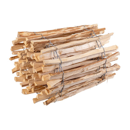 VOSS.garden Staketenzaun Haselnuss, 5 m, Höhe 60 cm, Gartenzaun