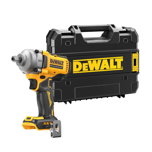 Dewalt DCF892NT Akku-Schlagschrauber - 18V ½“ Ohne Akku, gelb-schwarz. Löst Schrauben/Muttern mit hohem Drehmoment.