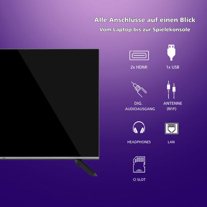 JVC LT-43VF7555 LED Smart TV Full HD HDR - 43 Zoll