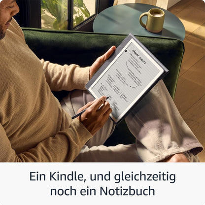 Amazon Kindle Scribe 64 GB E-Book-Reader mit Premium-Stift, Jadegrün