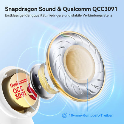 EarFun Air Pro 4 Bluetooth Kopfhörer mit adaptivem Noise Cancelling