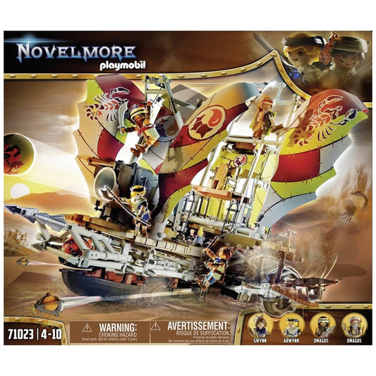 PLAYMOBIL Novelmore 71023 Sal'ahari Sands Sandsturmbrecher – Schiff