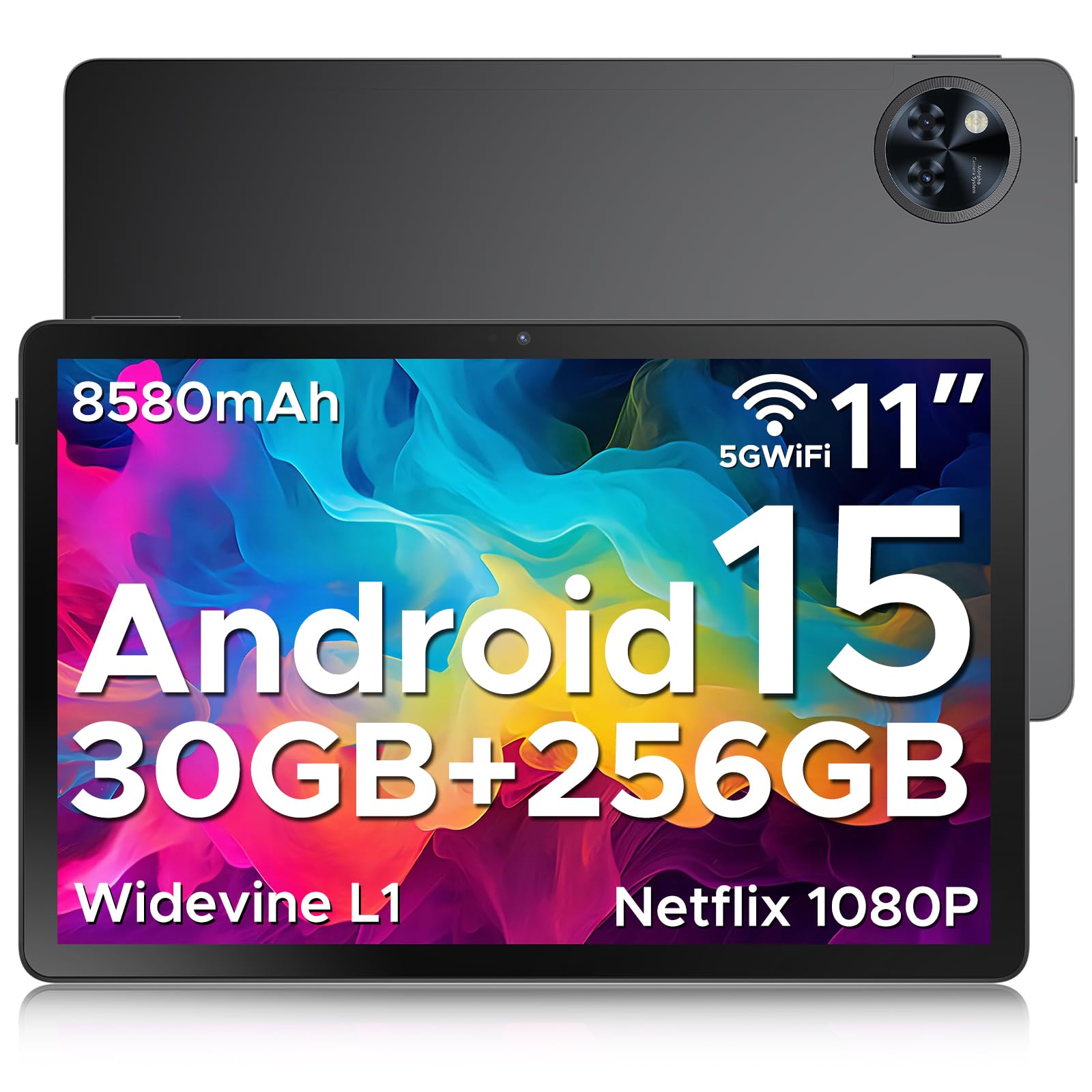DOOGEE U11 Pro Android 15 Tablet 11 Zoll - 30GB RAM. Leistungsstarkes Tablet für anspruchsvolle Apps und Multimedia.
