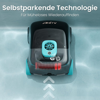 AIPER kabelloser Poolroboter, Akku-Poolsauger für Pools bis 100 m²