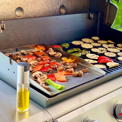Edelstahl Plancha für Genesis II / Broil King 48x34cm 4mm