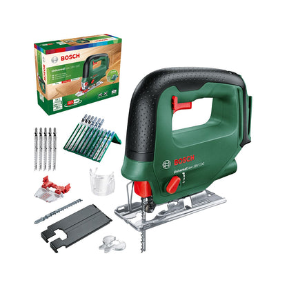 Bosch UniversalSaw 18V-100 Akku Stichsäge – ohne Akku, 15tlg. Set