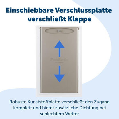 PetSafe Aluminium Haustiertür Energieeffizient Extremwetter XL