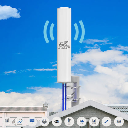 KASER 4G 5G Mimo Outdoor Antenne Omnidirektional 698-3800 MHz