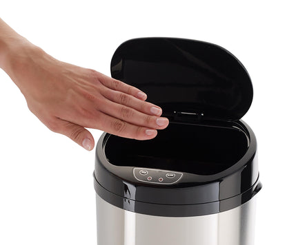 Echtwerk Touchless Sensor Abfalleimer – 42 Liter Edelstahl INOX