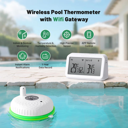 Inkbird Schwimmendes Pool Thermometer – IBS-M2 WLAN Gateway App