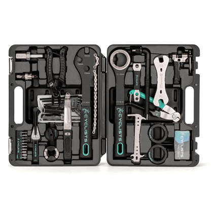 cyclists 27-teilig Fahrrad Reparaturset - Tragbarer Koffer