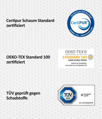 Genius eazzzy Premium Cube Matratzentopper - 140x200 cm