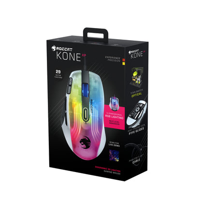 Roccat Kone XP Gaming-Maus - Weiss