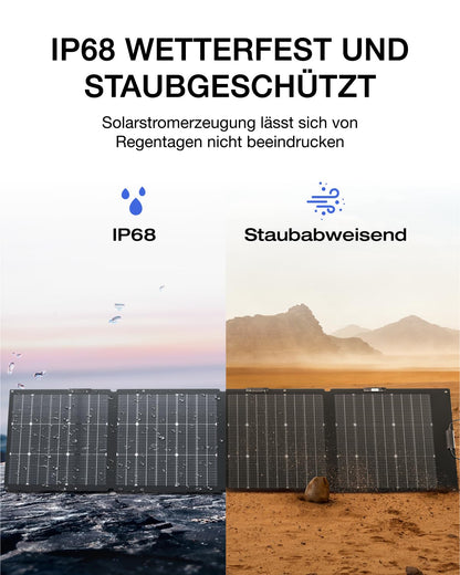 EF ECOFLOW 220W Solarpanel faltbar für DELTA/RIVER Powerstation