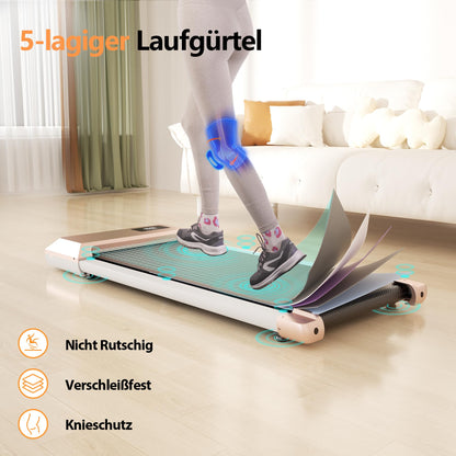 Superun Raceable Walking Pad Laufband – 2.5 PS, App & Fernbedienung