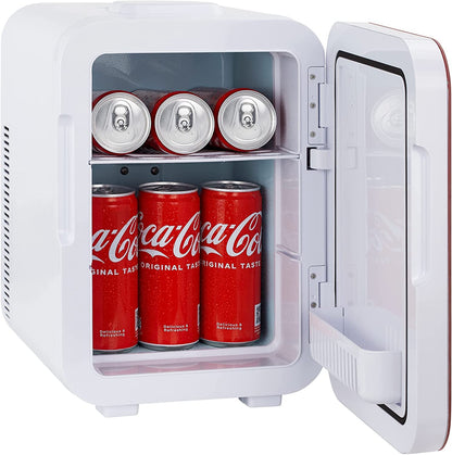 °CUBES Coca-Cola Minikühlschrank 9,3L – Glasdruck LCD