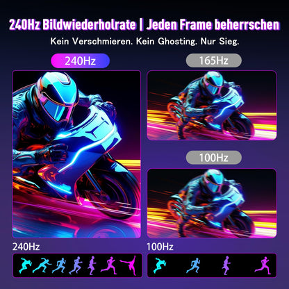 Amzfast AMZG34C5QPro Curved Gaming Monitor - 34 Zoll 240Hz