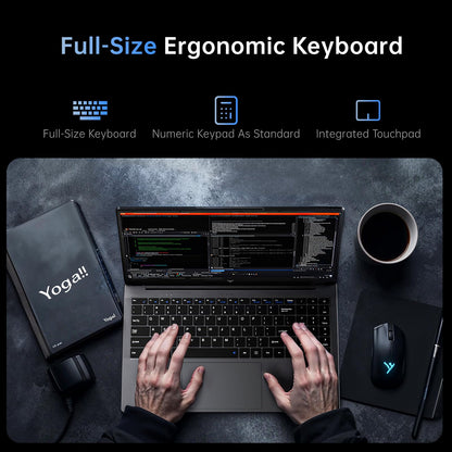 ACEMAGIC 15.6" N-97 Notebook - 16GB RAM, 512GB SSD
