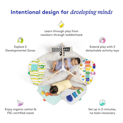 Lovevery Spielbogen – Entwicklungs-Spielmatte Baby & Kleinkind