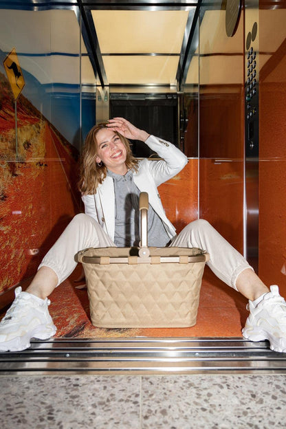 reisenthel carrybag frame Einkaufskorb - rhombus ginger