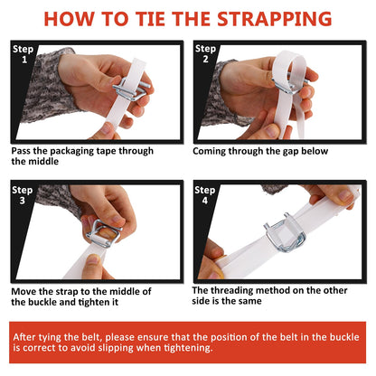 BAOSHISHAN Manuelles Umreifungsgerät Set 13-19mm – Komplettset