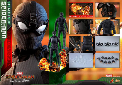 Hot Toys Spider-Man Stealth Suit Deluxe Actionfigur 1:6 HT904858
