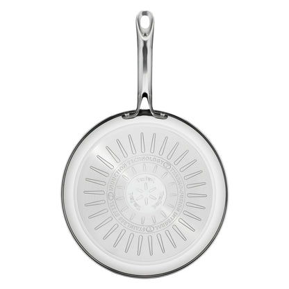 Tefal Infinite Bratpfanne 28 cm, Edelstahl, mit Antihaftversiegelung