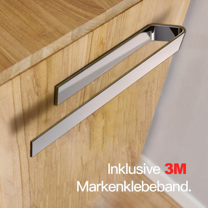 Designfabrik Hamburg Handtuchhalter selbstklebend ohne Bohren 40 cm