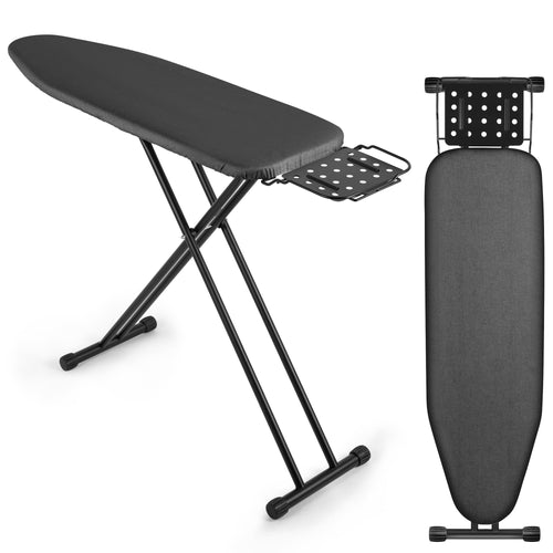 VIOFOTT Bügelbrett M1 klappbar, höhenverstellbar 69-89 cm, 120 x 34 cm