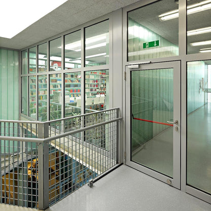 GEZE TS 3000 V Türschliesser mit Gleitschiene - Silber