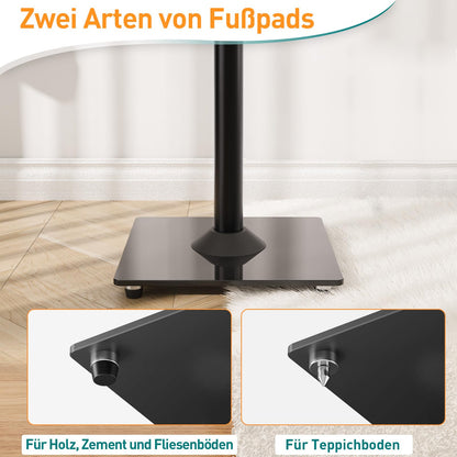 ELIVED EV5026 Bodenständer Sonos Era 300 - 80,7cm Schwarz Paar