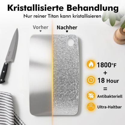 FINEYORKER Titan Schneidebrett 20 x 30 cm, doppelseitig, BPA-frei