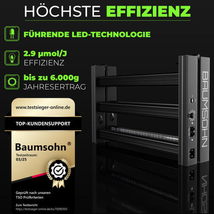 Baumsohn ProLine GL2000W Vollspektrum LED Grow Light