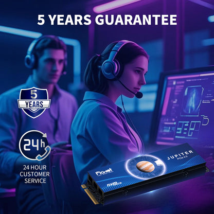 Fikwot FX910 M.2 SSD 2TB NVMe PCIe Gen4 mit Kühlkörper