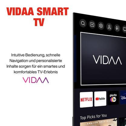 TELEFUNKEN D43U790B2CW 43 Zoll 4K UHD LED Smart TV