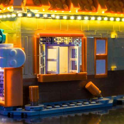 LocoLee Licht Set für Lego 10352 The Simpsons Krusty Burger