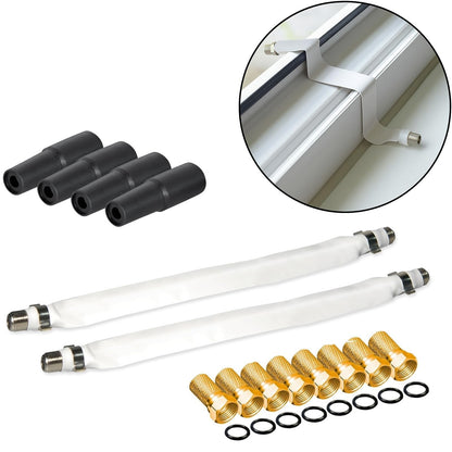 Selfsat H30D2+ HD Flach-Sat-Anlage Twin LNB für 2 TV - Set