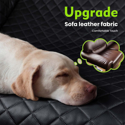 pecute Hundedecke Auto Harte Unterseite 133x62cm - 3-in-1