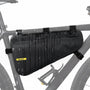 Rhinowalk Rahmentasche wasserdicht 4L Dreieckstasche MTB Rennrad – dreieckige Form mit fünf Befestigungsbändern